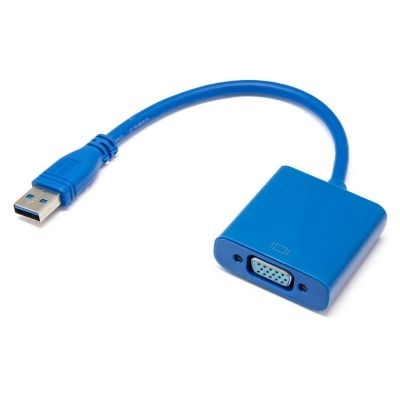 KINGMOX UTV-01 - ADAPTADOR DE USB 3.0 A VGA / PARA MONITORES
